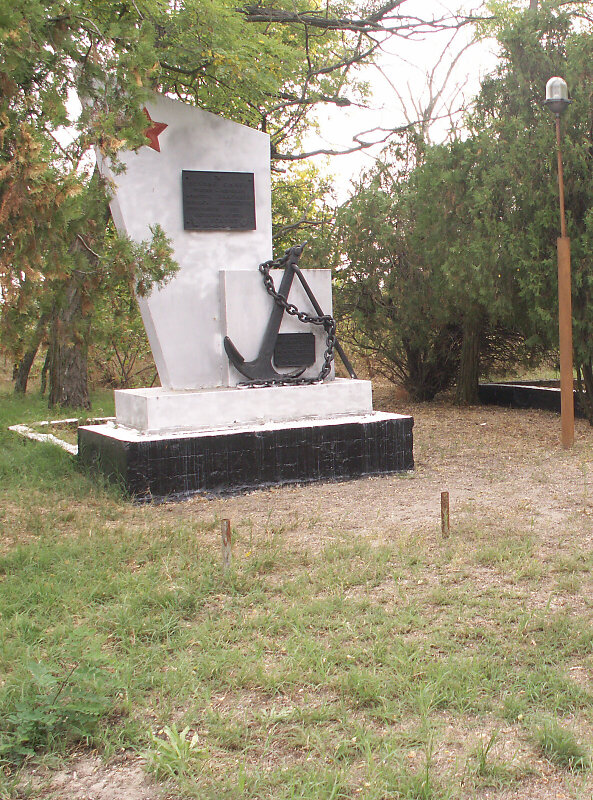 Памятник   морякам   монитора   «Ударный». Современное состояние